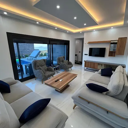 Yakışıklı Bodrum Vue Avec Piscine Privée Villa Milas